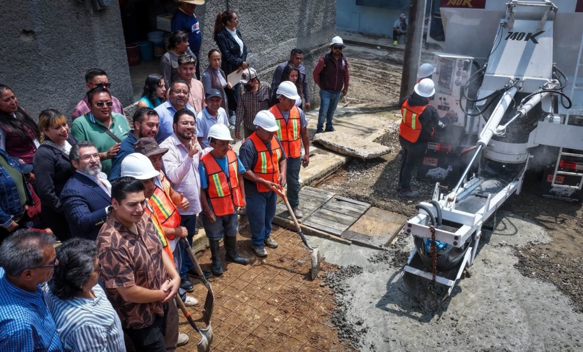 Estrena Naucalpan concretera móvil; agilizará obras y reducirá costos
