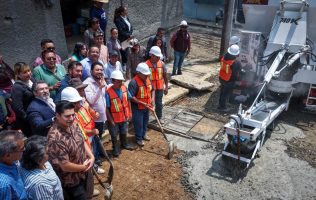 Estrena Naucalpan concretera móvil; agilizará obras y reducirá costos
