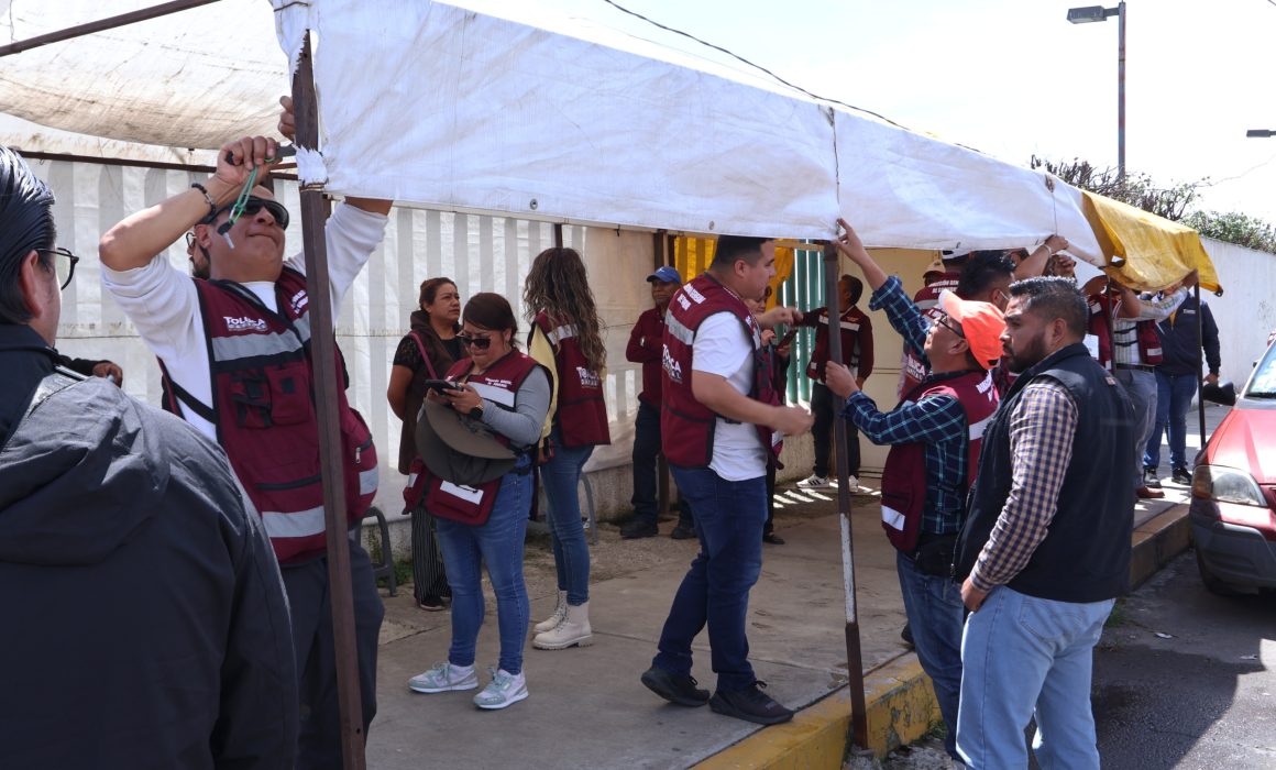Exhibe operativo en hospitales combate desigual al ambulantaje en Toluca