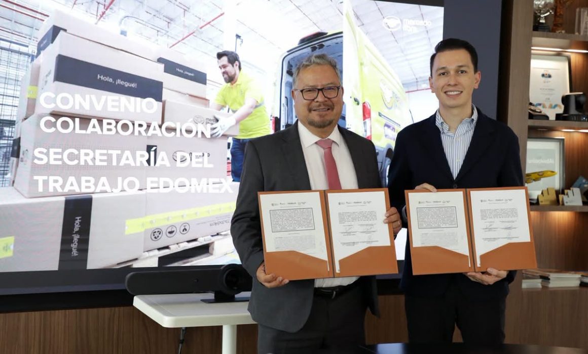 Firma Edomex convenio con Mercado Libre para abrir nuevas vacantes