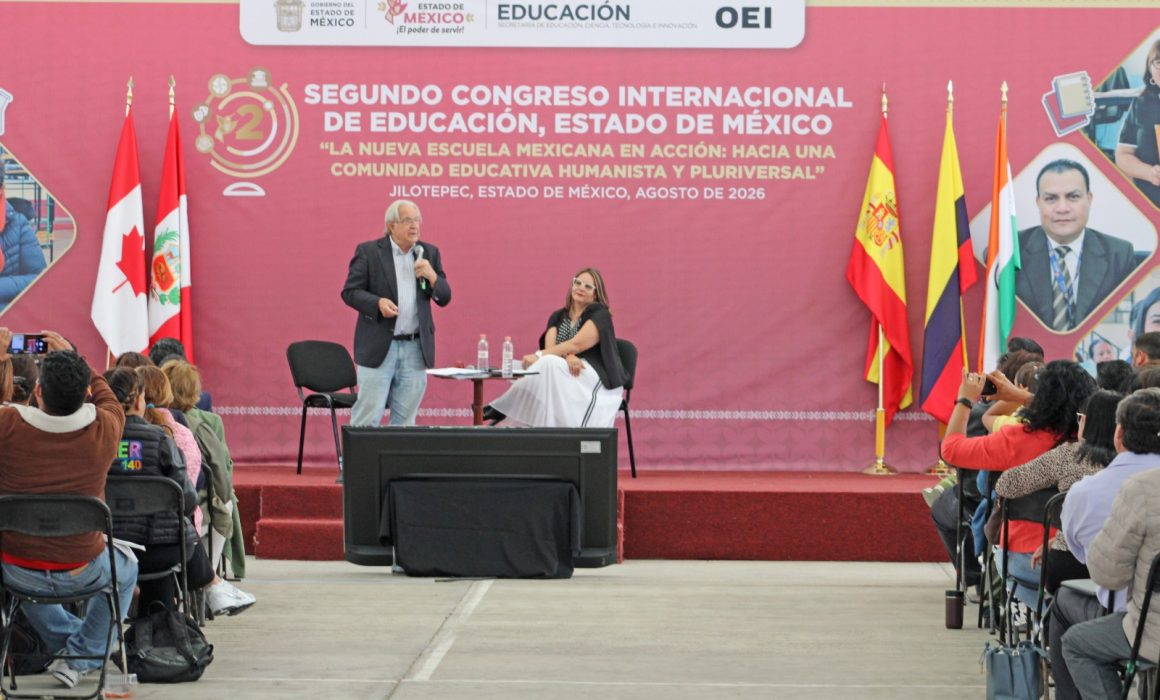 Fortalece Congreso educativo formación y bienestar docente en Edomex.