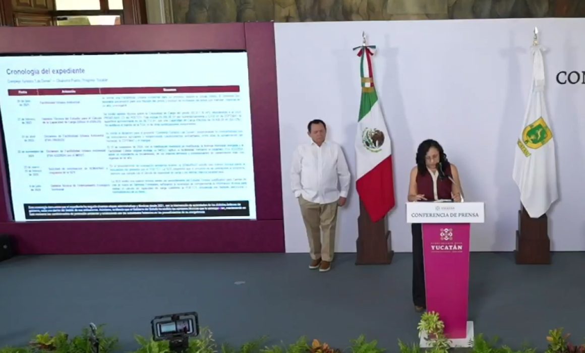 Gobernador Díaz Mena pide revisión técnica del proyecto Las Dunas en Chuburná Puerto