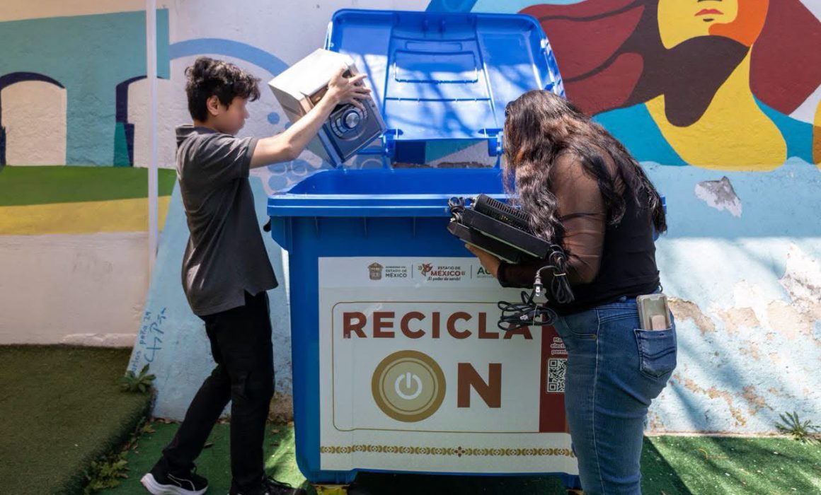Habilita Tlalnepantla puntos para recolectar electrónicos con ReciclaON