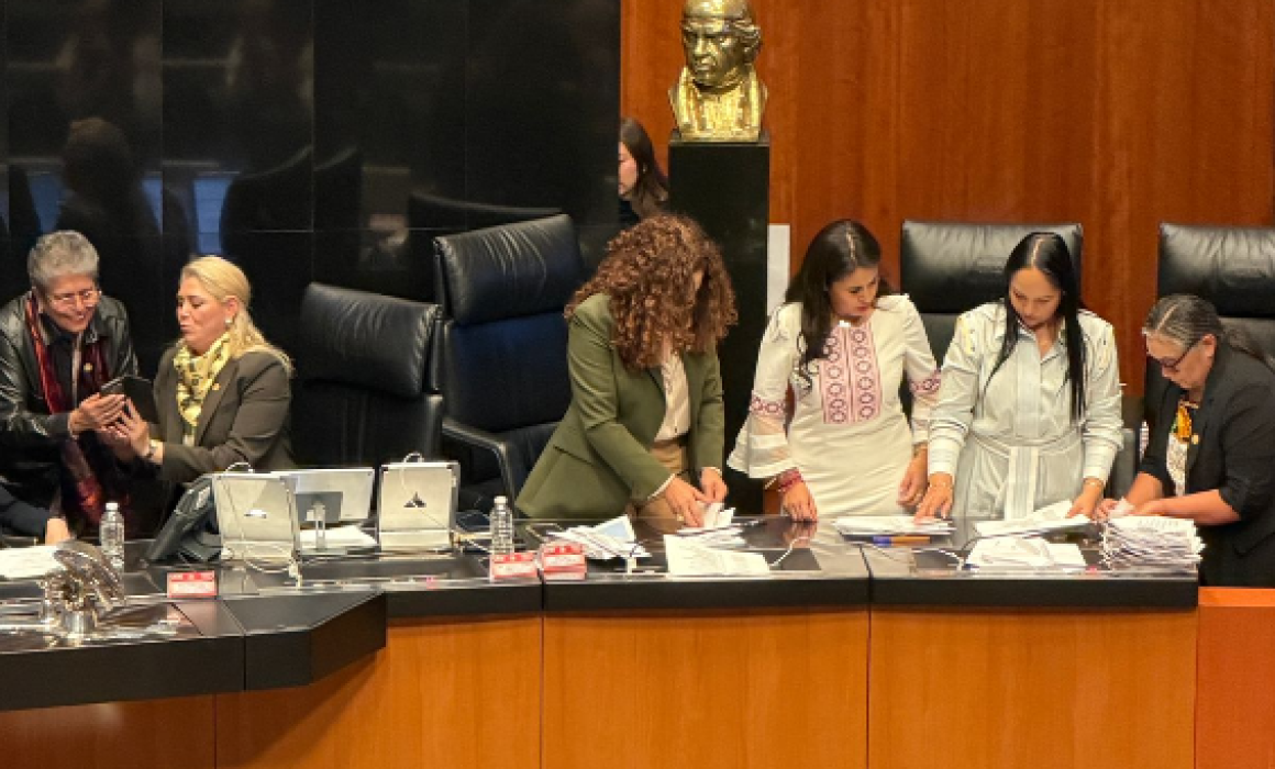 Higinio Martínez, presidente de la Mesa Directiva del Senado