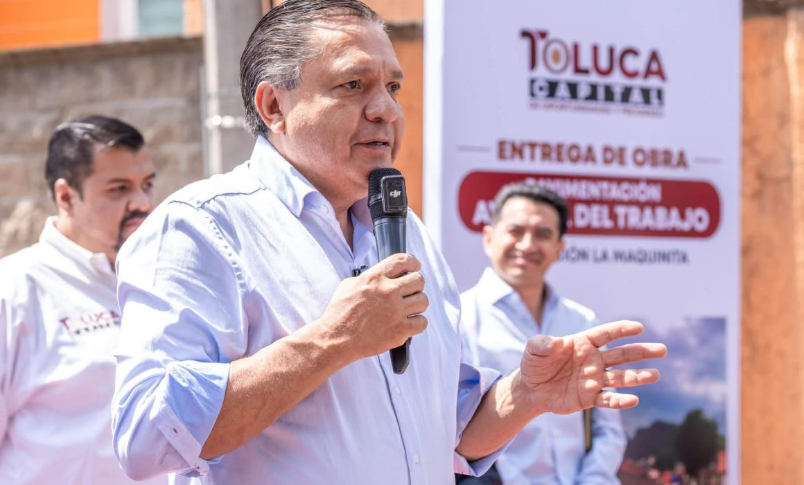 Hunde Ricardo Moreno a Toluca en inseguridad y rezago de infraestructura
