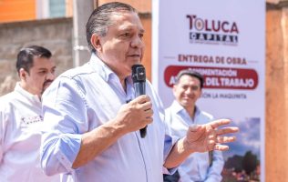 Hunde Ricardo Moreno a Toluca en inseguridad y rezago de infraestructura