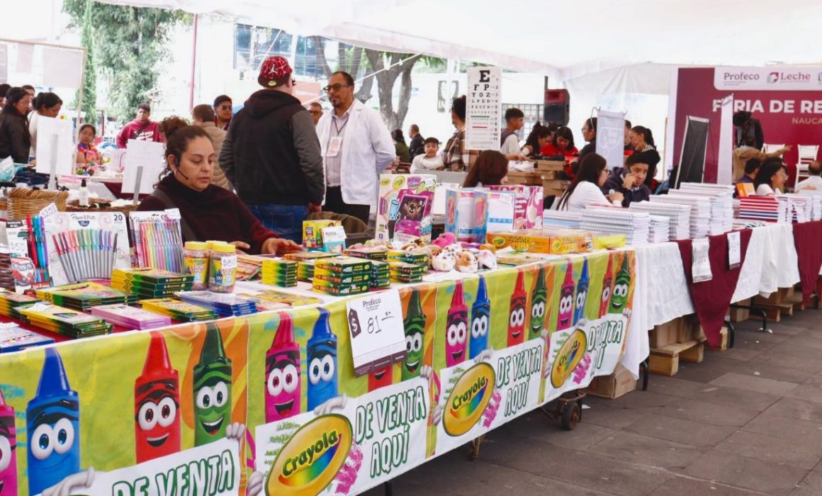 Inaugurán Feria de Regreso a Clases a precios accesibles en Naucalpan
