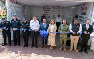 Inicia canje de armas para fortalecer la paz en Atizapán de Zaragoza
