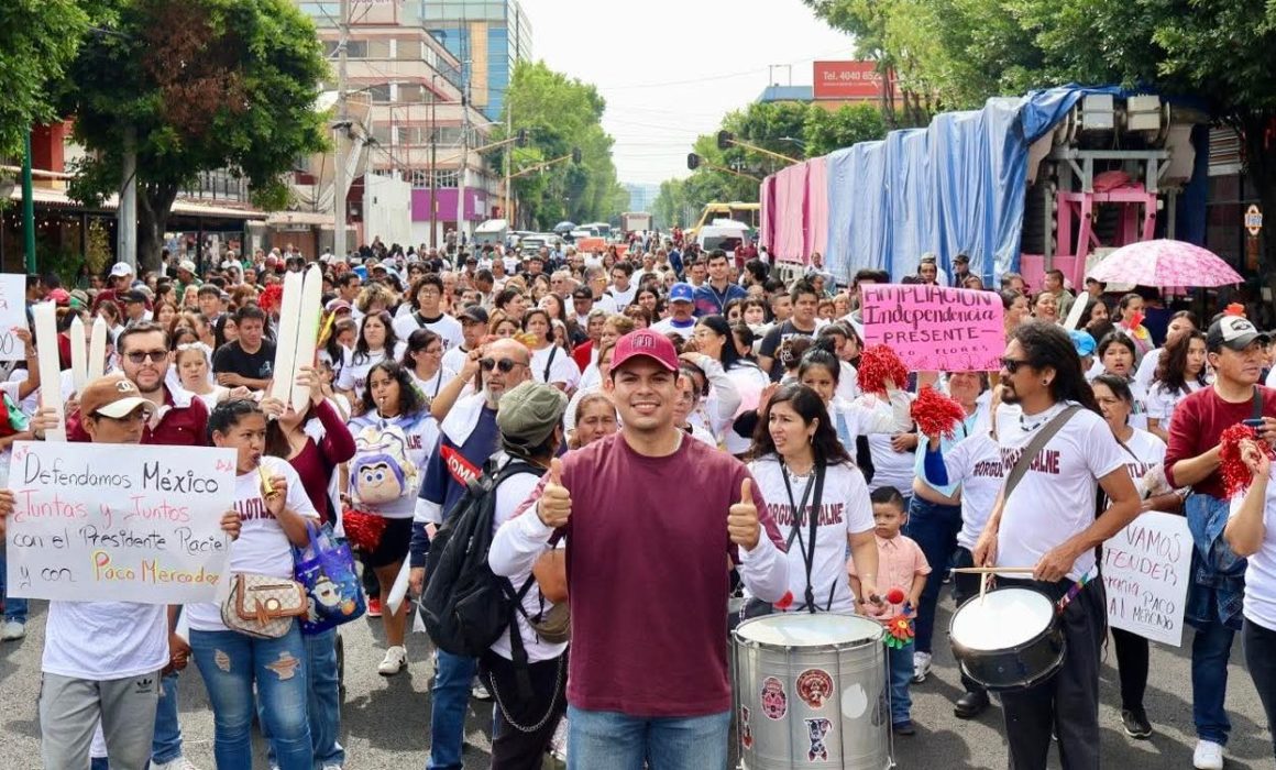 Invita Paco Mercado a jóvenes de Tlalnepantla a defender la soberanía