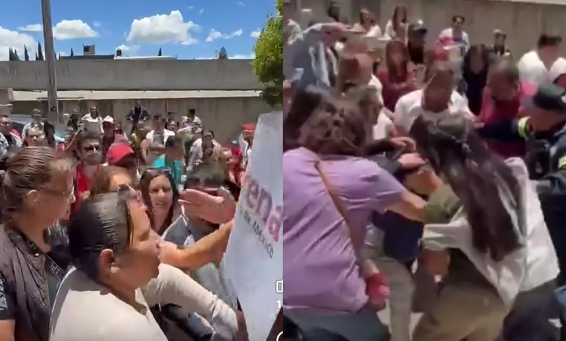 Involucran a hermana de Mariela Gutiérrez en riña durante asamblea
