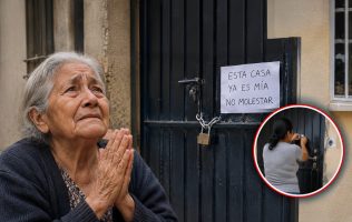 Le quitaron su casa a los 80 años y ahora implora por volver a entrar