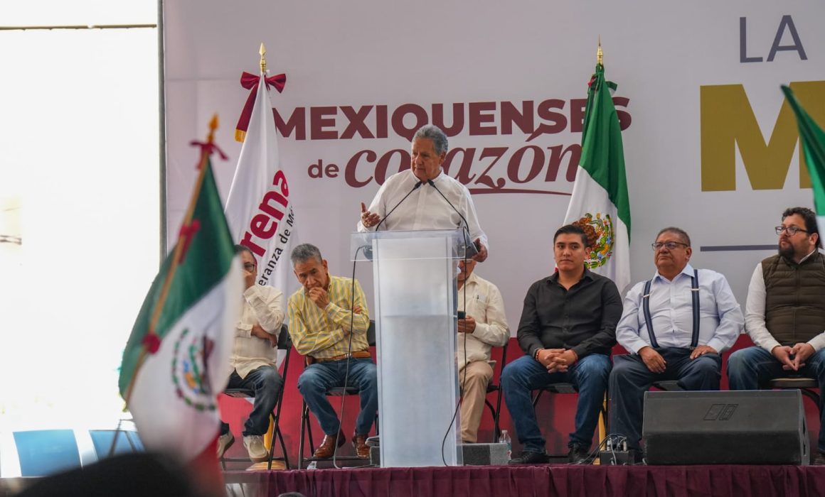 Llama Higinio Martínez a cerrar filas con Sheinbaum en La Paz y Neza