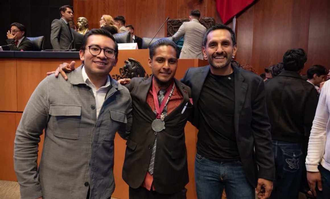 Lleva Sergio Zamora al Senado los retos de la juventud mexiquense