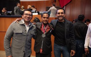 Lleva Sergio Zamora al Senado los retos de la juventud mexiquense