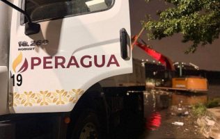 Mantienen limpieza de Presa El Ángulo para reducir riesgos en Izcalli