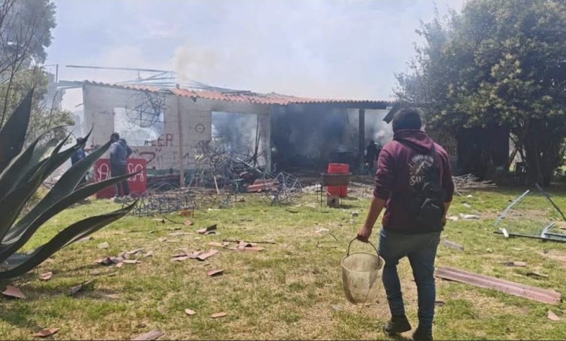 Moviliza explosión de polvorín a cuerpos de emergencia en Texcoco