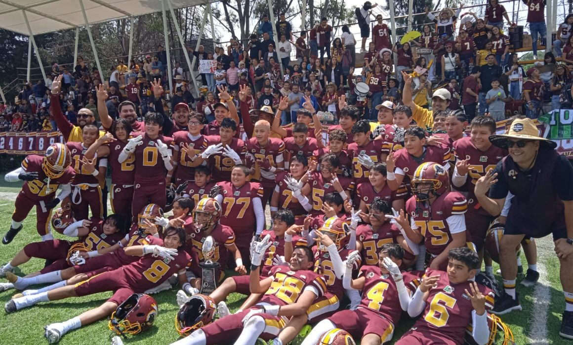 Obtienen Redskins 4 campeonatos en Infantil ONEFA