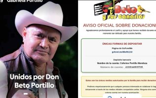 Piden apoyo para gastos médicos para el fundador de Beto Y Sus Canarios