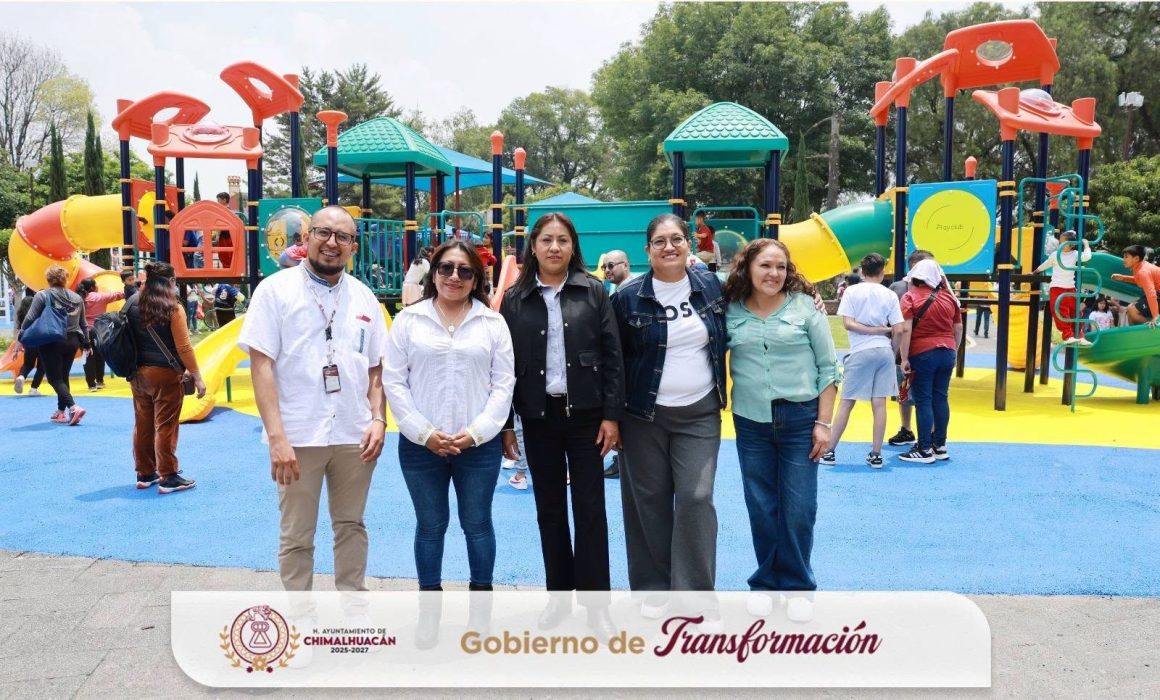 Piensa Chimalhuacán en la niñez y recupera parques públicos