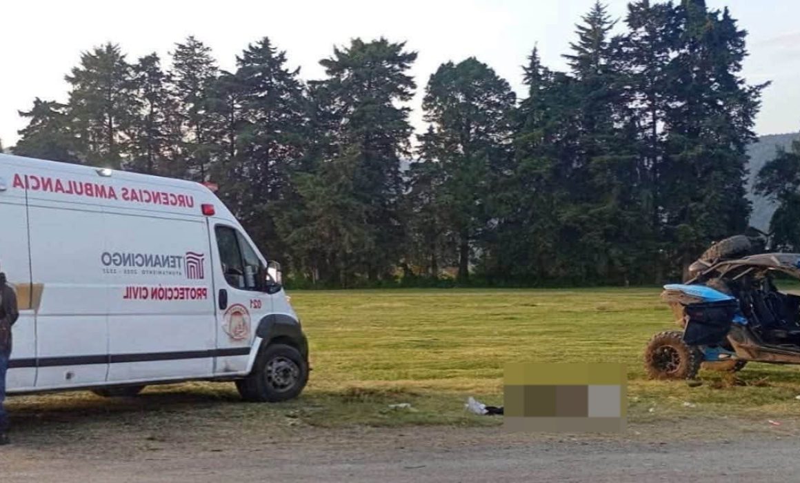Pierde joven la vida tras volcar su RZR; hacía piruetas en Tenancingo