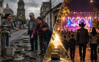 Prefieren Toluqueños reparar calles que bailar con Los Tigres del Norte