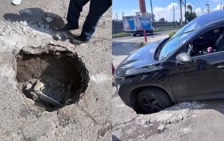 Premiarán con 5 mil pesos al bache más grande de Toluca