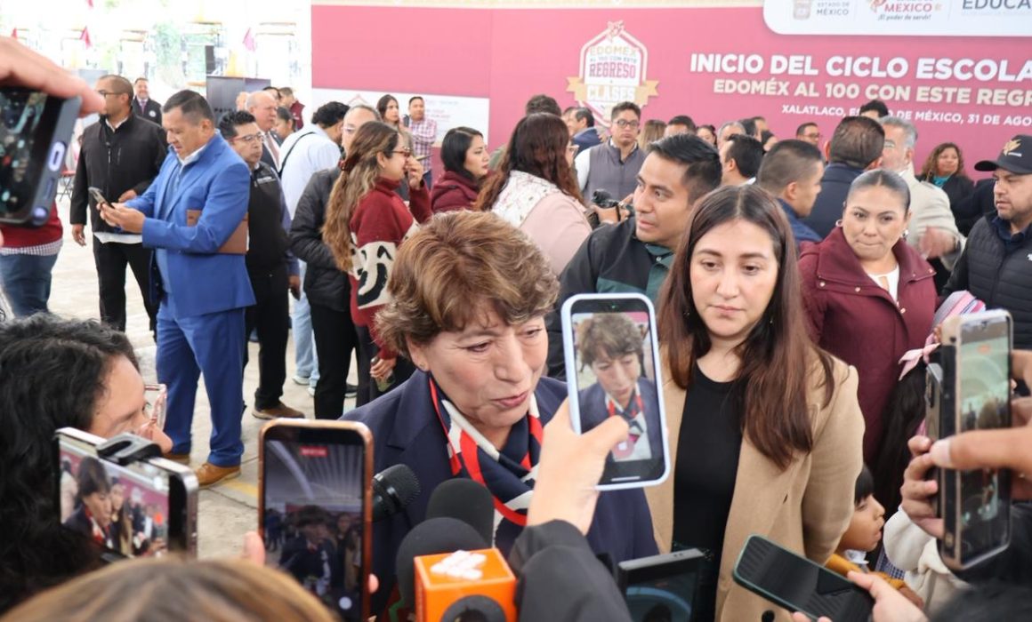 Preparará Delfina Gómez informe regionalizado y marca raya electoral