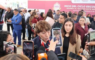 Preparará Delfina Gómez informe regionalizado y marca raya electoral