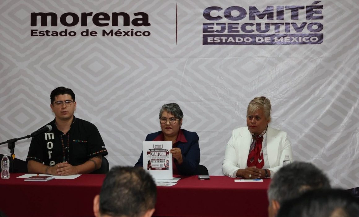 Presenta Morena agenda del Mes de las Juventudes en el Edomex