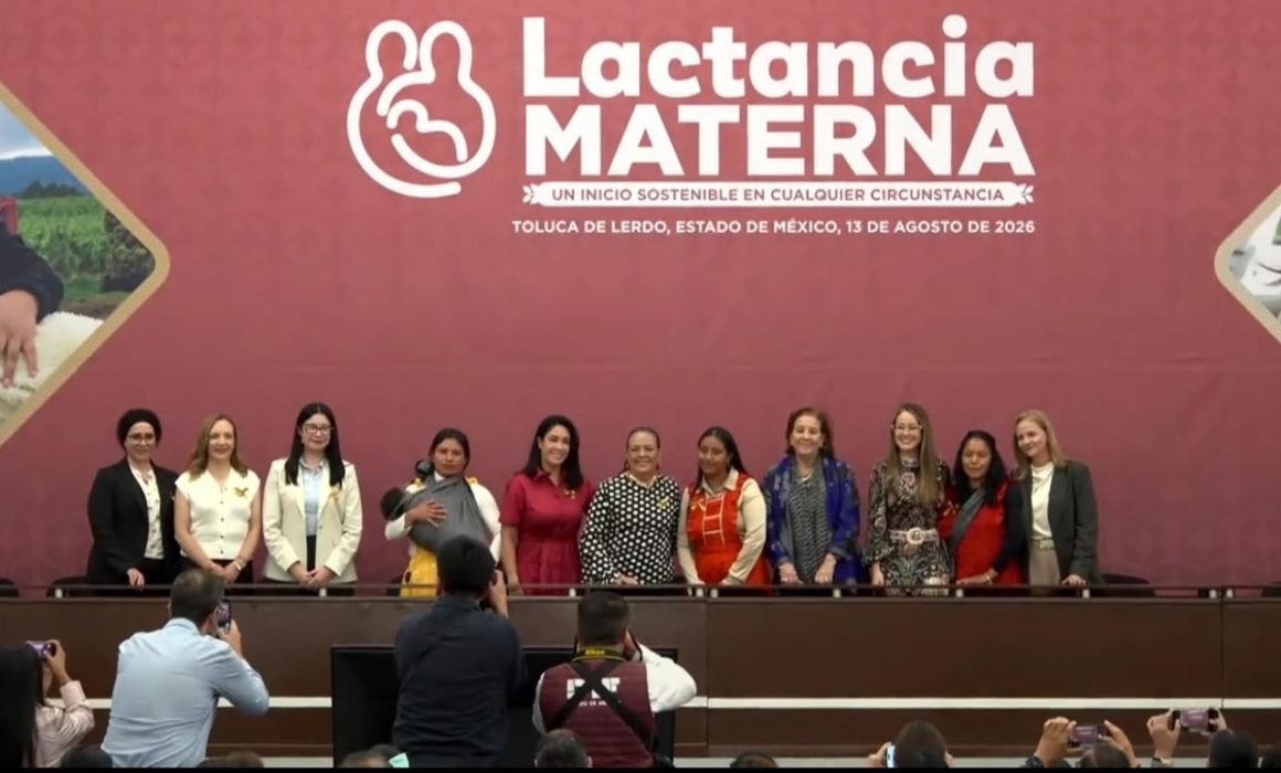 Promueve Edomex lactancia segura, libre y acompañada para madres