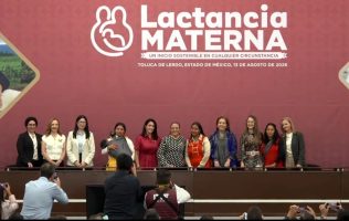 Promueve Edomex lactancia segura, libre y acompañada para madres