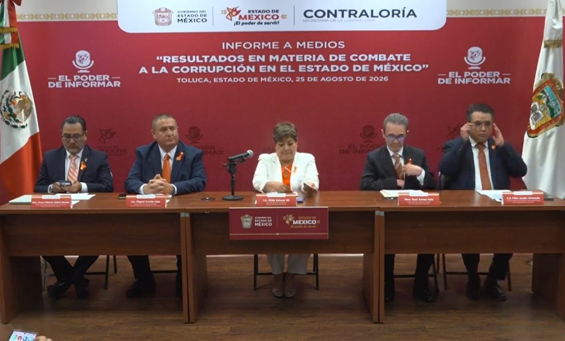 Recibe Contraloría más de 65 mil denuncias en Edomex