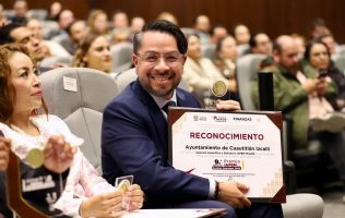 Recibe Cuautitlán Izcalli dos reconocimientos del IAPEM