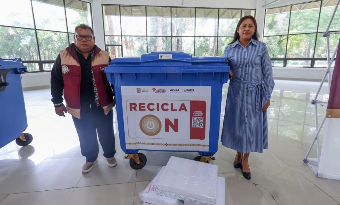 Reciclan para prevenir contaminación e inundaciones en Chimalhuacán