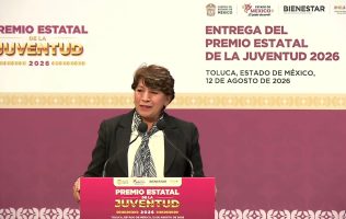 Reconoce Delfina Gómez talento y compromiso de 30 jóvenes mexiquenses