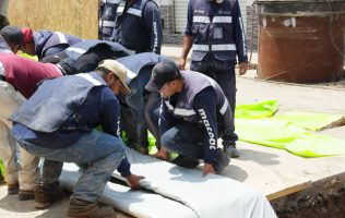 Repara Ecatepec con tecnología alemana línea del Cutzamala