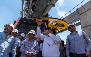 Reporta Semov avance de 71.4% en Línea 3 del Mexicable en Naucalpan