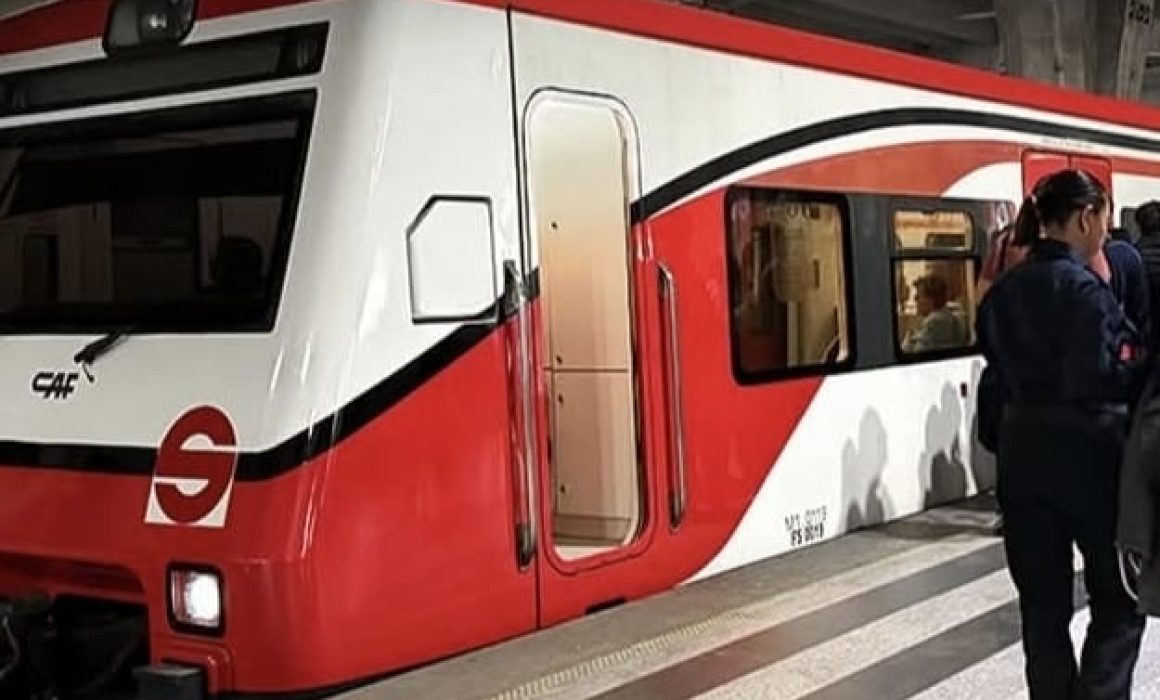 Reportan marcha lenta en Tren Suburbano rumbo al AIFA