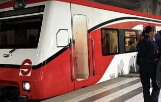 Reportan marcha lenta en Tren Suburbano rumbo al AIFA