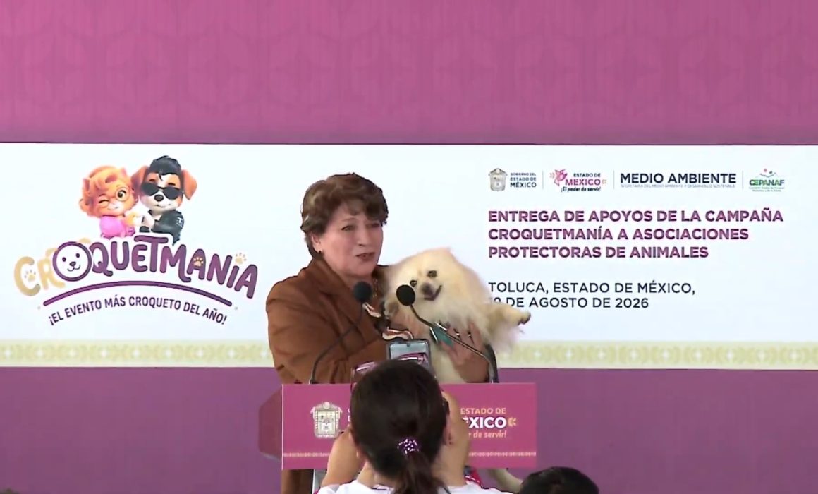 Reúne Gobierno del Edomex 94 toneladas de alimento con Croquetmanía