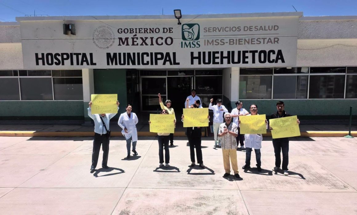 Se extiende a Huehuetoca falta de pagos en IMSS; reclaman sus quincenas