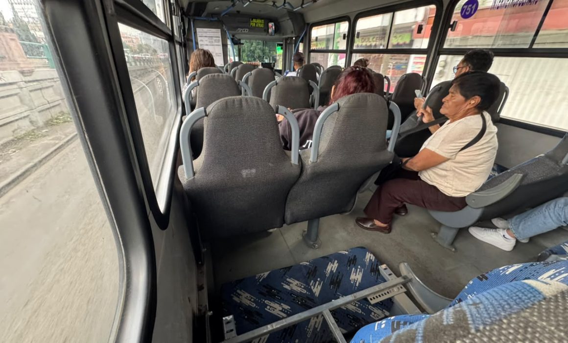 Siguen las quejas por mal estado de autobuses en el Valle de Toluca