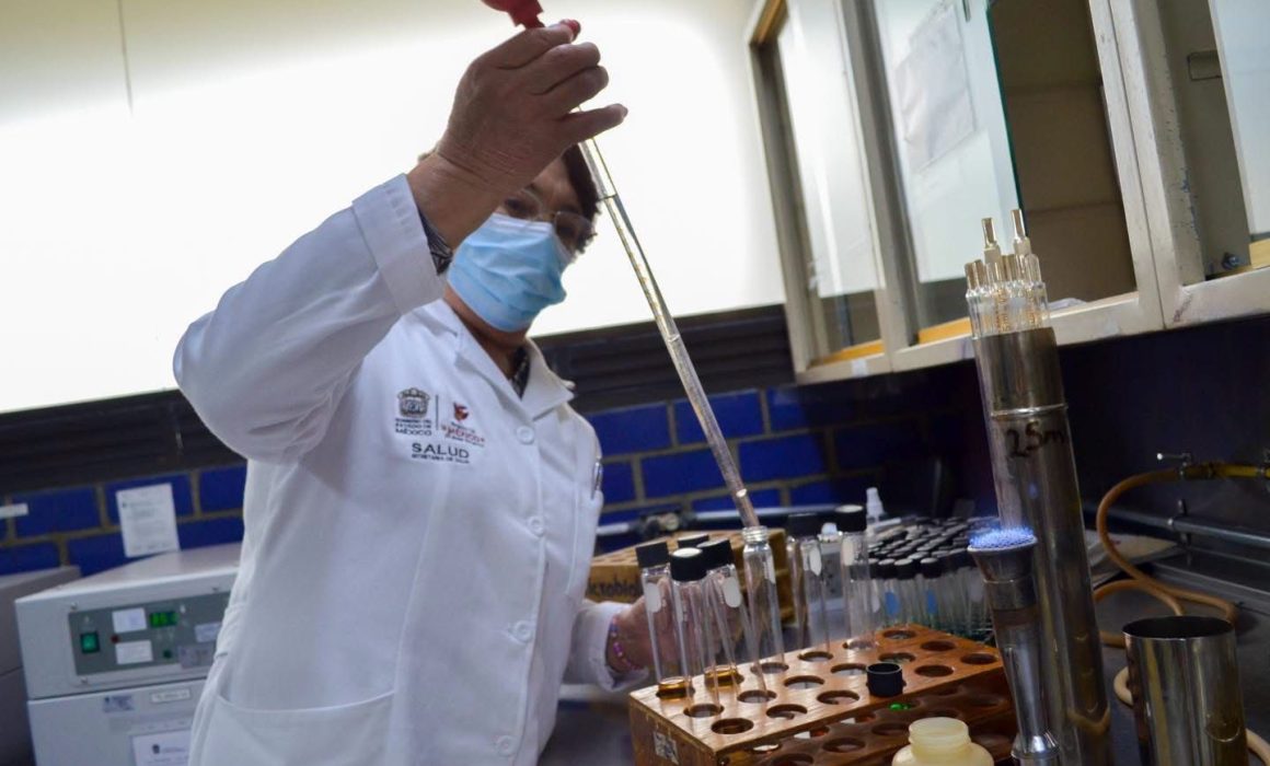 Supera laboratorio del Edomex 1.2 millones de pruebas en 3 años