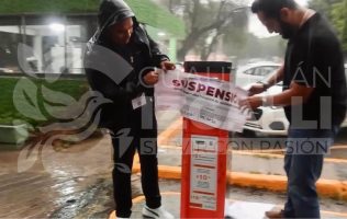 Suspenden operaciones de estacionamiento en Arcos del Alba