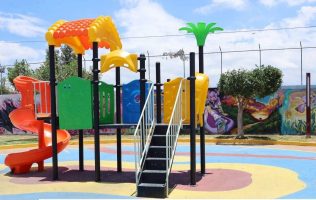 Transforman parque de Chimalhuacán para reforzar seguridad de mujeres