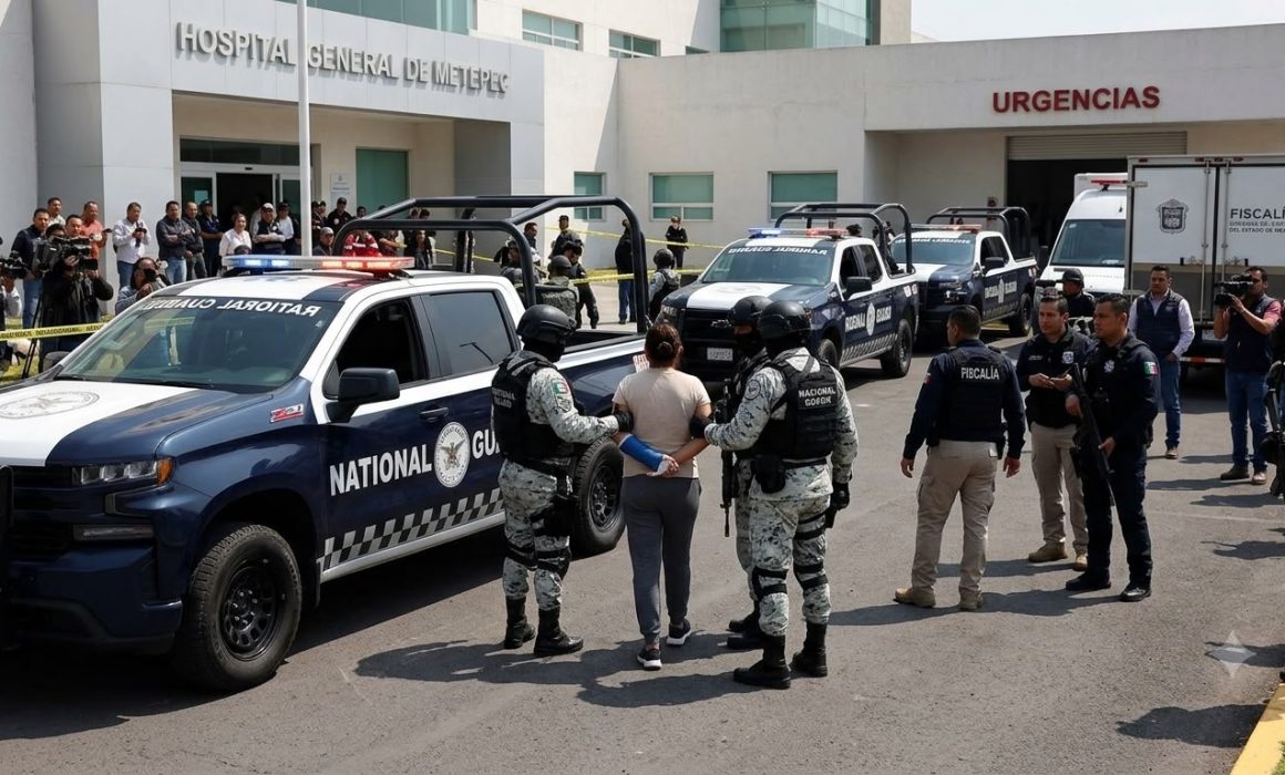 Trasladan a agente de GN investigada por muerte de hombre en Metepec
