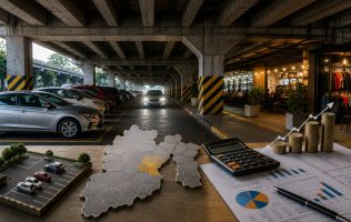 Usará Edomex bajo puentes para estacionamientos y comercios