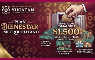 Yucatán y Federación coordinarán obras del Plan Bienestar Metropolitano