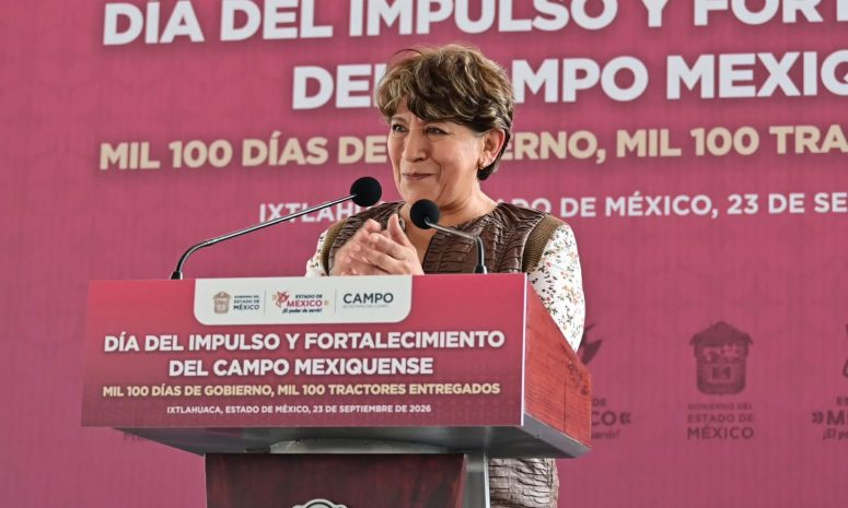 Alistan entrega del Tercer Informe de Delfina Gómez en Toluca