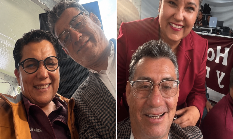 Presume alcalde de Teoloyucan visita a Sheinbaum y le llueven reclamos
